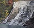 Ithaca Falls In Autumn