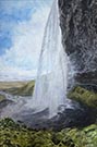 Behind the Falls